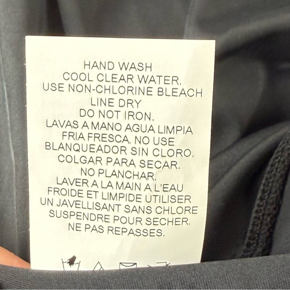 Swim Solutions Boyshorts Womens 22W Black Thigh Minimizer Swim Bottom - Picture 6 of 10